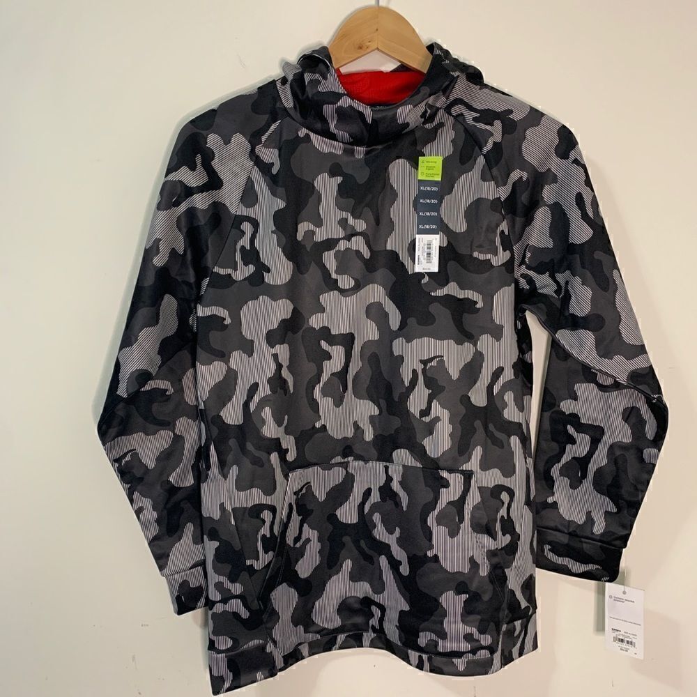Boys’ Tek Gear Warm Tek Hoodie Sweatshirt, XL (18-20)